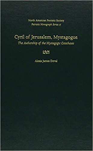 9780813210797: Cyril of Jerusalem, Mystagogue: The Authorship of the Mystagogic Catacheses (Patristic Monograph Series)