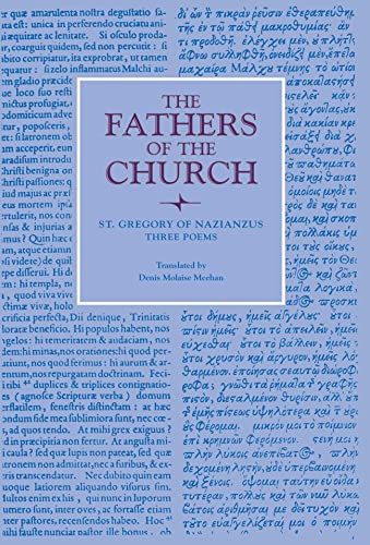 9780813213057: Three Poems: Vol. 75 (Fathers of the Church Series)