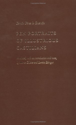 Imagen de archivo de Pen Portraits of Illustrious Castilians (Medieval Texts in Translation) a la venta por Powell's Bookstores Chicago, ABAA