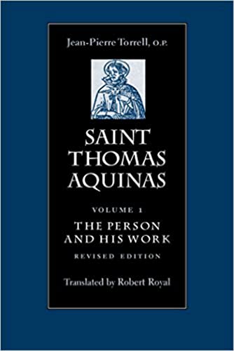 Beispielbild fr Saint Thomas Aquinas: Person and His Work v. 1: The Person and His Work (St Thomas Aquinas in Translation) zum Verkauf von WeBuyBooks