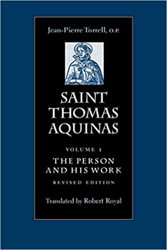 Stock image for Saint Thomas Aquinas, Vol. 1. The Person and His Work for sale by Indiana Book Company