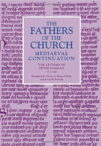 9780813214252: The Letters of Peter Damian, 151-180: v. 7 (Fathers of the Church Mediaeval Continuation)