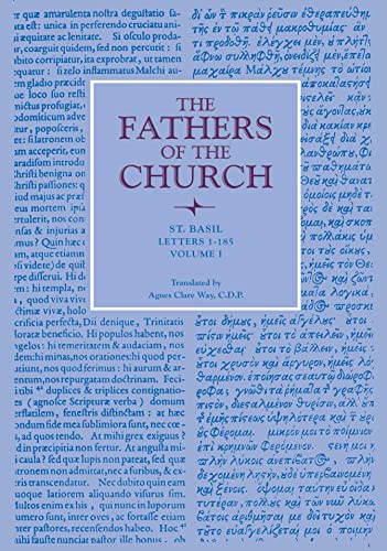 Stock image for St. Basil : Letters, Volume 1 (1-185) (Fathers of the Church 13) for sale by Eighth Day Books, LLC