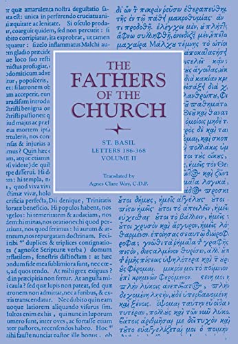 9780813215648: Letters, Volume 2 (186-368): Vol. 28 (Fathers of the Church Series)