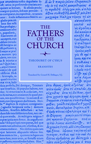 Beispielbild fr Eranistes (Fathers of the Church Patristic Series) zum Verkauf von Midtown Scholar Bookstore