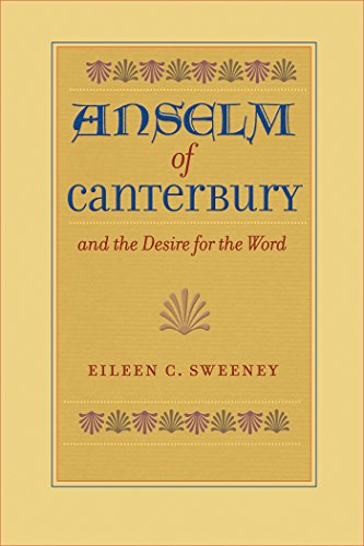 9780813228730: Anslem of Canterbury and the Desire for the Word
