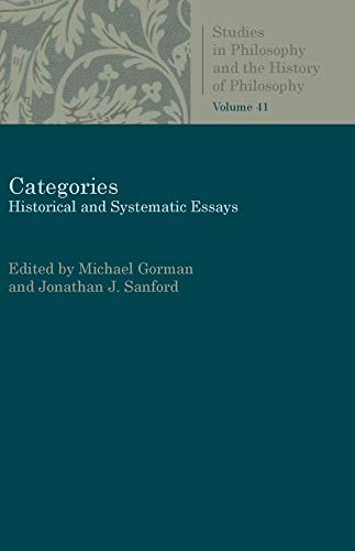 9780813232058: Categories: Historical and Systematic Essays