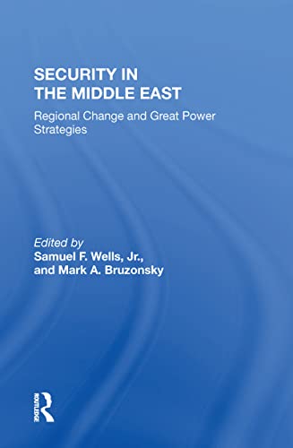 Stock image for Security in the Middle East: Regional Change and Great Power Strategies for sale by Bingo Used Books