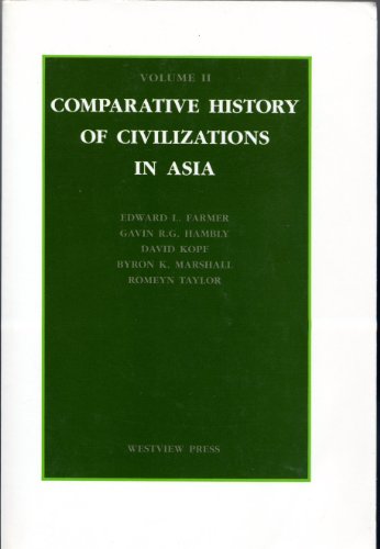 Imagen de archivo de Comparative History Of Civilizations In Asia: Volume 1 a la venta por HPB-Red