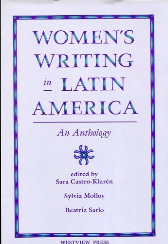 Imagen de archivo de Women's Writing in Latin America : An Anthology a la venta por Better World Books