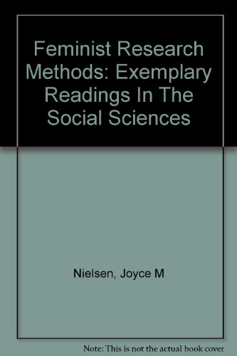 Stock image for Feminist Research Methods: Exemplary Readings in the Social Sciences for sale by Anybook.com