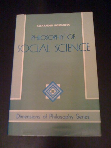 Beispielbild fr Philosophy of Social Science zum Verkauf von Better World Books