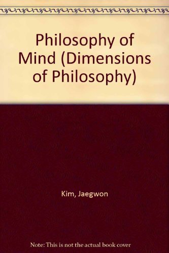 9780813307756: Philosophy Of Mind (Dimensions of Philosophy Series)