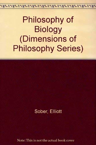Stock image for Philosophy of Biology for sale by Better World Books