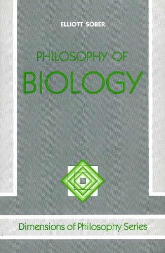 Beispielbild fr Philosophy Of Biology zum Verkauf von Books From California