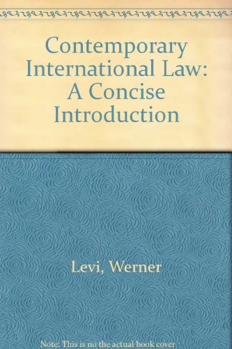 Stock image for Contemporary International Law: A Concise Introduction, Second Edition for sale by Phatpocket Limited