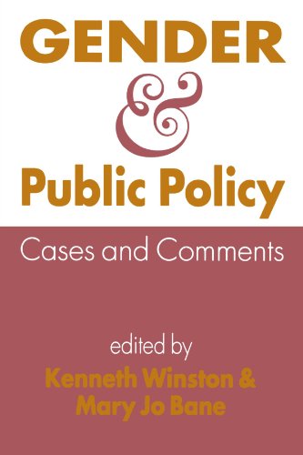 Beispielbild fr Gender And Public Policy: Cases And Comments zum Verkauf von The Maryland Book Bank