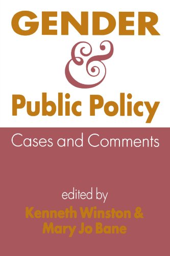 Stock image for Gender And Public Policy: Cases And Comments for sale by The Maryland Book Bank