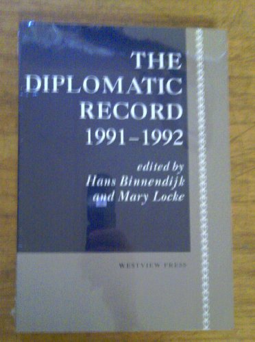 Beispielbild fr The Diplomatic Record 1991-1992 zum Verkauf von Phatpocket Limited