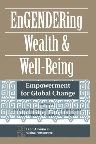 Beispielbild fr EnGENDERing Wealth and Well-Being : Empowerment for Global Change zum Verkauf von Better World Books