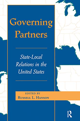 Stock image for Governing Partners: State-Local Relations in the United States for sale by HPB-Red