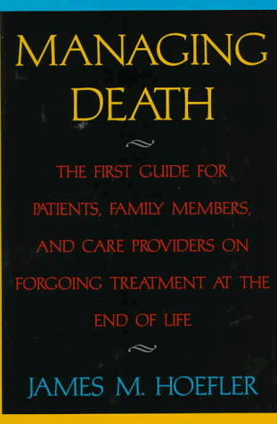 Imagen de archivo de Managing Death a la venta por Better World Books