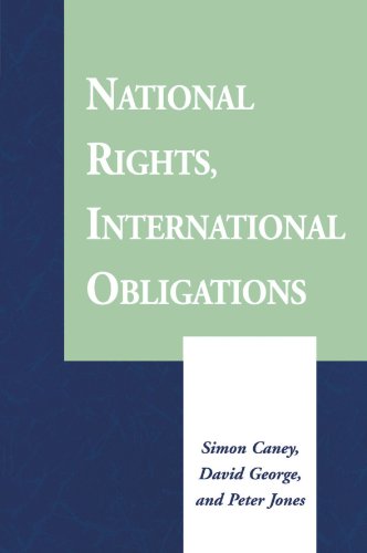 Beispielbild fr National Rights, International Obligations zum Verkauf von Better World Books Ltd