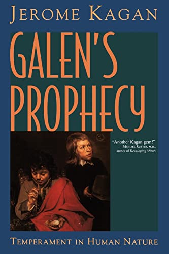 9780813333557: Galen's Prophecy: Temperament In Human Nature