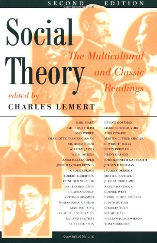 Beispielbild fr Social Theory : The Multicultural and Classic Readings zum Verkauf von Better World Books