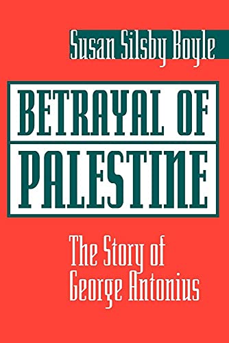 Beispielbild fr Betrayal of Palestine zum Verkauf von Blackwell's