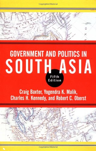 Beispielbild fr Government And Politics In South Asia: Fifth Edition zum Verkauf von HPB-Ruby
