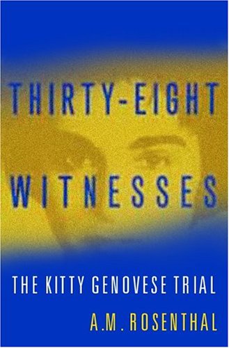 9780813342900: Thirty Eight Witnesses: The Kitty Genovese Case