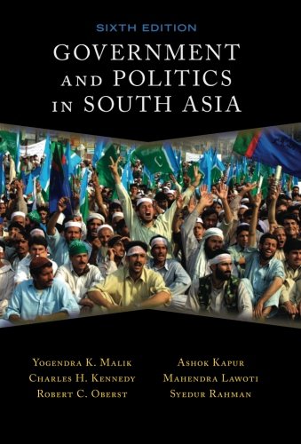 Beispielbild fr Government and Politics in South Asia zum Verkauf von Better World Books