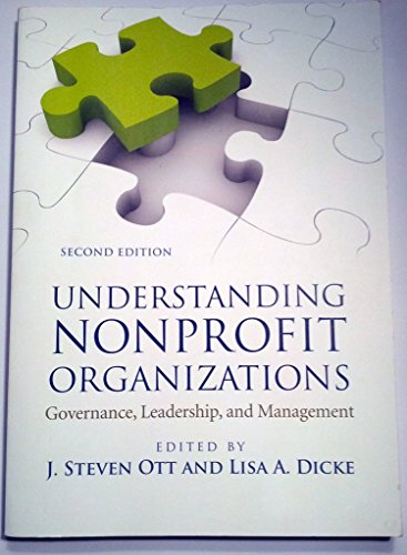 Stock image for Understanding Nonprofit Organizations : Governance, Leadership, and Management for sale by Better World Books