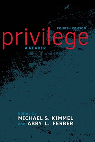 9780813350035: Privilege: A Reader