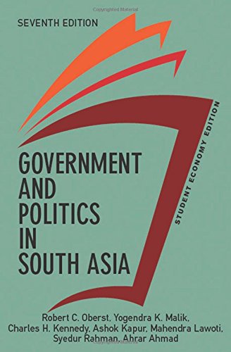 Imagen de archivo de Government and Politics in South Asia, Student Economy Edition a la venta por ThriftBooks-Atlanta