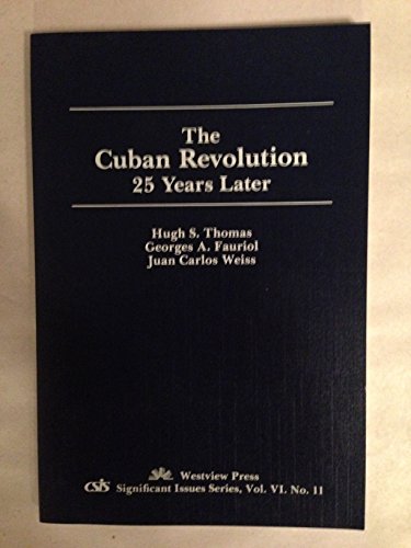 Imagen de archivo de The Cuban Revolution : Twenty-Five Years Later a la venta por Better World Books