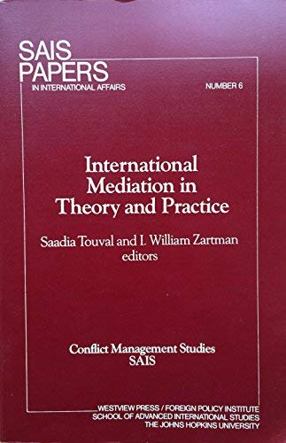 Stock image for International Mediation in Theory and Practice for sale by ThriftBooks-Dallas