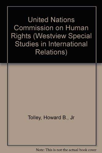 Stock image for The U. N. Commission on Human Rights for sale by Better World Books