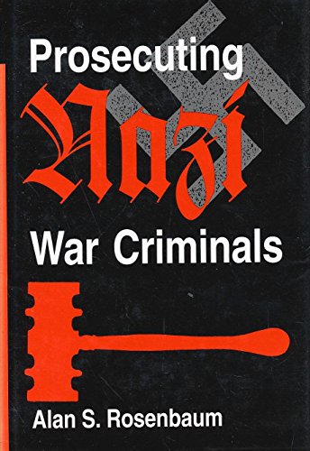 Beispielbild fr Prosecuting Nazi War Criminals zum Verkauf von BooksRun