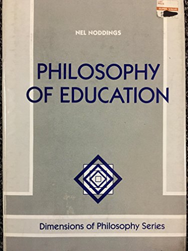 9780813384290: Philosophy Of Education (DIMENSIONS OF PERSONALITY)