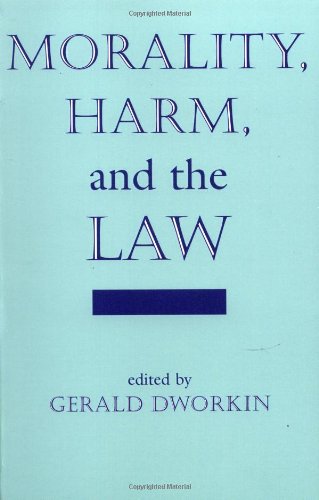 Stock image for Morality, Harm, and the Law for sale by Better World Books