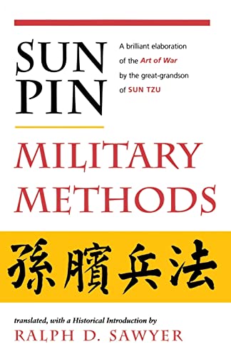 Beispielbild fr Sun Pin: Military Methods (History & Warfare (Paperback)) zum Verkauf von HPB-Ruby