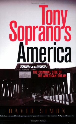 Tony Soprano's America: The Criminal Side Of The American Dream (9780813390482) by Simon, David