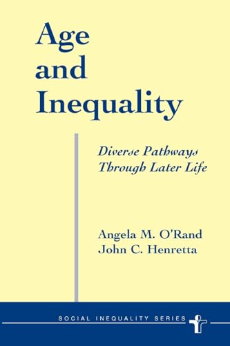 Imagen de archivo de Age And Inequality a la venta por Blackwell's