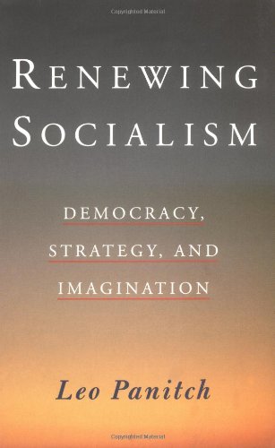 Imagen de archivo de Renewing Socialism : Democracy, Strategy and Imagination a la venta por Better World Books