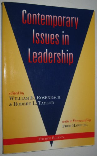 Beispielbild fr Contemporary Issues in Leadership: Fourth Edition zum Verkauf von ThriftBooks-Atlanta