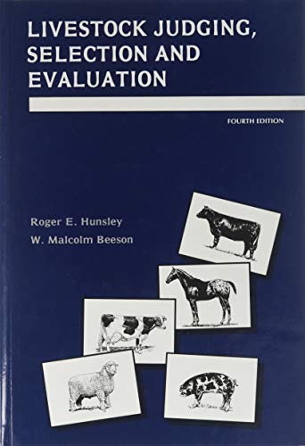 Stock image for Livestock Judging, Selection Evaluation for sale by Books of the Smoky Mountains