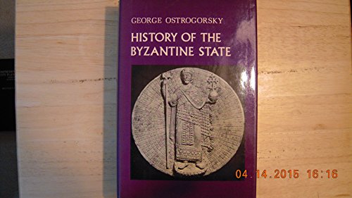 Beispielbild fr History of the Byzantine State (Rutgers Byzantine series) zum Verkauf von Books From California