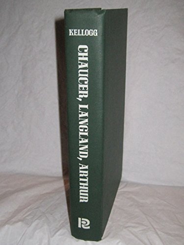 Beispielbild fr Chaucer, Langland, Arthur : Essays in Middle English Literature zum Verkauf von Better World Books